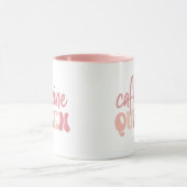 niedliche Coffein-Königsart Tasse (Zentrum)