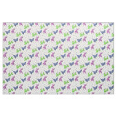 Niedliche Comicartdrachen Stoff (Fat Quarter (45,7 x 55,9 cm))