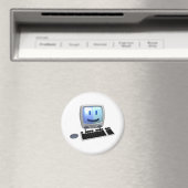 Niedliche Computerfläche. Magnet (In Situ (Geschirrspüler))