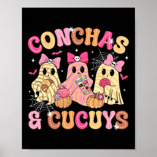 Niedliche Conchas and Cucuys Ghost Funny mexikanis Poster
