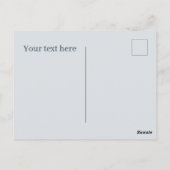 Niedliche Cookie-Schüssel ergänzen Textgeschäft Postkarte (Rückseite)