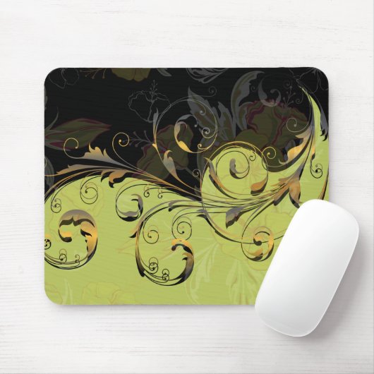 Niedliche Coole Retro Rodelbahn mit Aussicht Mousepad (Mit Mouse)