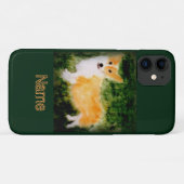 Niedliche Corgi Dog Art Case-Mate iPhone Hülle (Rückseite (Horizontal))
