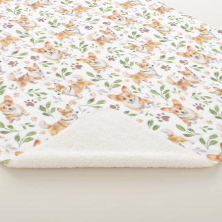 Niedliche Corgi-Hunde - Haustiere Sherpadecke