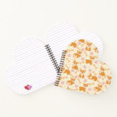 Niedliche Corgi-Hunde Notizblock (Innenseite)