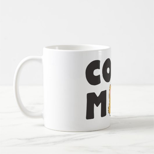 Niedliche Corgi-Mama Kaffeetasse (Links)