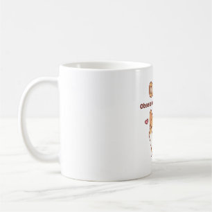 Niedliche Corgi Obsessive Corgi-Störung Funny Kaffeetasse