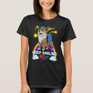 Niedliche Corgi Puppy-Backpack Baseballkappe BEHAL T-Shirt