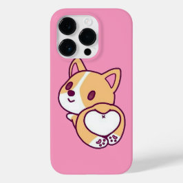 Niedliche Corgi Puppy-Liebe Case-Mate iPhone 14 Pro Hülle