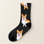 Niedliche Corgi Socken (Links - Außen)