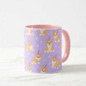 Niedliche Corgi-Tasse Tasse (VorderseiteRechts)