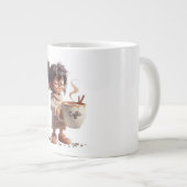 Niedliche Cosy Girl Coffee Tasse (Vorderseite Rechts)