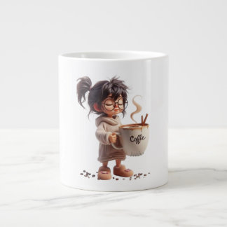 Niedliche Cosy Girl Coffee Tasse