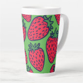 Niedliche Cotattcore Kawaii Strawberry Ästhetik Milchtasse (Rechte Ecke)
