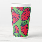 Niedliche Cotattcore Kawaii Strawberry Ästhetik Milchtasse (Vorderseite)
