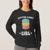 Niedliche Cotton Candy Karneval Girls T-Shirt (Vorderseite)