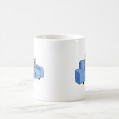 Niedliche Couchkartoffel Kaffeetasse (Mittel)