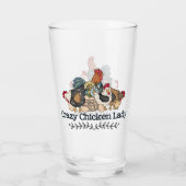 niedliche Country-Chips Glas (Rückseite)