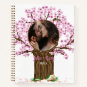 Niedliche Couple Custom Foto Journals Notizblock (Vorderseite)