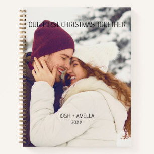 Niedliche Couple Custom Foto Journals Notizblock