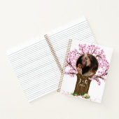 Niedliche Couple Custom Foto Journals Notizblock (Innenseite)