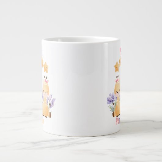 Niedliche Couple Giraffe Tasse | Wir sind ein perf (Vorderseite)