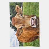 NIEDLICHE COW GESCHIRRTUCH (Vertikal)