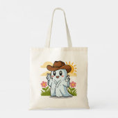 Niedliche Cowboy GhCuteost für Halloween-Fun-Dekor Tragetasche (Rückseite)