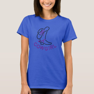 Niedliche Cowgirl-T-Shirts T-Shirt