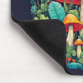Niedliche Creative Mushroom Illustration Mousepad (Ecke)