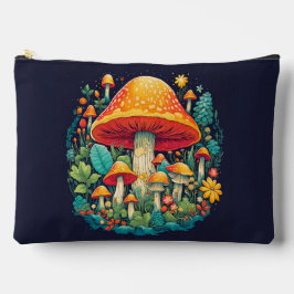 Niedliche Creative Mushroom Illustration Zubehörtasche