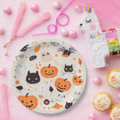 Niedliche Creepy Critters Halloween-Leckerei Pappteller (Party)
