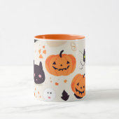 Niedliche Creepy Critters Halloween-Leckerei Tasse (Zentrum)