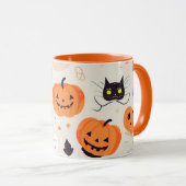 Niedliche Creepy Critters Halloween-Leckerei Tasse (VorderseiteRechts)
