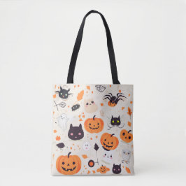 Niedliche Creepy Critters Halloween-Leckereien Tasche