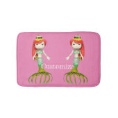 Niedliche Creepy Mermaid Hexe Thunder_Cove Badematte (Vorderseite)