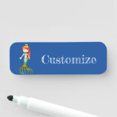 Niedliche Creepy Mermaid Hexe Thunder_Cove Namensschild (Beispiel)