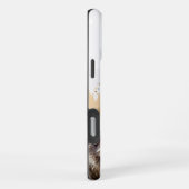 Niedliche Cuddling Fox-Liebe-Tiere iPhone Hülle (Rechte Seite)