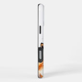 Niedliche Cuddling Fox-Liebe-Tiere iPhone Hülle (Rechte Seite)