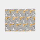 Niedliche Cuddly Babygiraffen-und Fleecedecke (Vorderseite (Horizontal))
