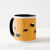 Niedliche Cuddly Halloween-Spinnen-Geschenk-Tasse Tasse (Vorderseite Links)