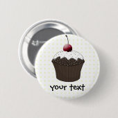 Niedliche Cupcakes Button (Vorne & Hinten)
