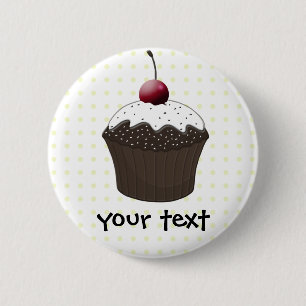 Niedliche Cupcakes Button