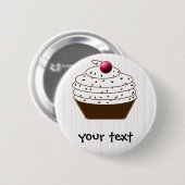 Niedliche Cupcakes Button (Vorne & Hinten)