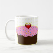 Niedliche Cupcakes Kaffeetasse (Links)