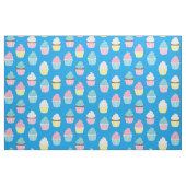 Niedliche Cupcakes Kinder Bäckereien Leckereien Stoff (Fat Quarter (45,7 x 55,9 cm))