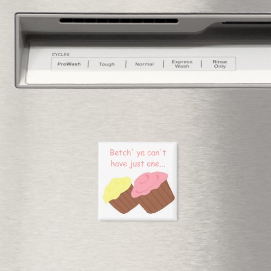 Niedliche Cupcakes Magnet (In Situ (Geschirrspüler))