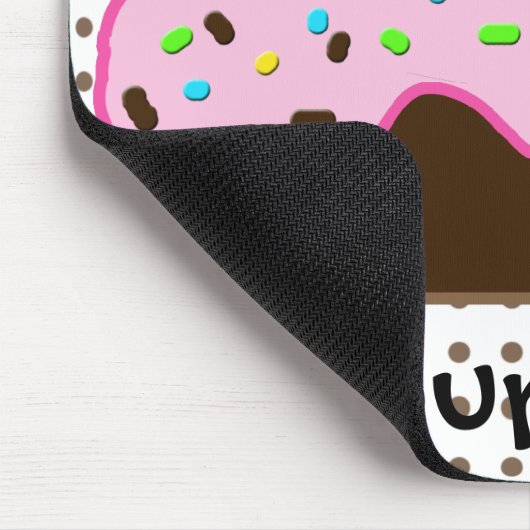 Niedliche Cupcakes Mousepad (Ecke)