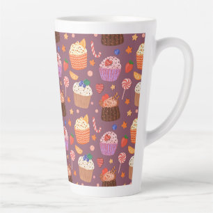 Niedliche Cupcakes-Muster Kaffee Tasse