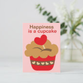 Niedliche Cupcakes Postkarte (Stehend Vorderseite)